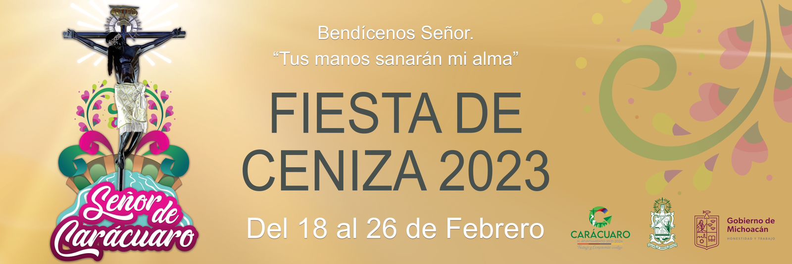 SECTUR Carácuaro te espera este fin de semana con su Fiesta de la Ceniza